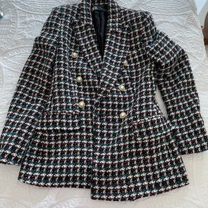 Zara Tweed Blazer